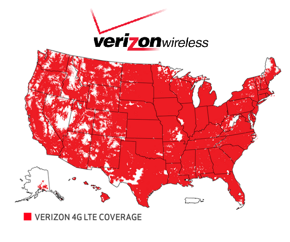 Verizon Wireless Coverage Map
